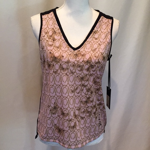 VOLT Design Tank V-Neck Knit Top NWT - Picture 5 of 7